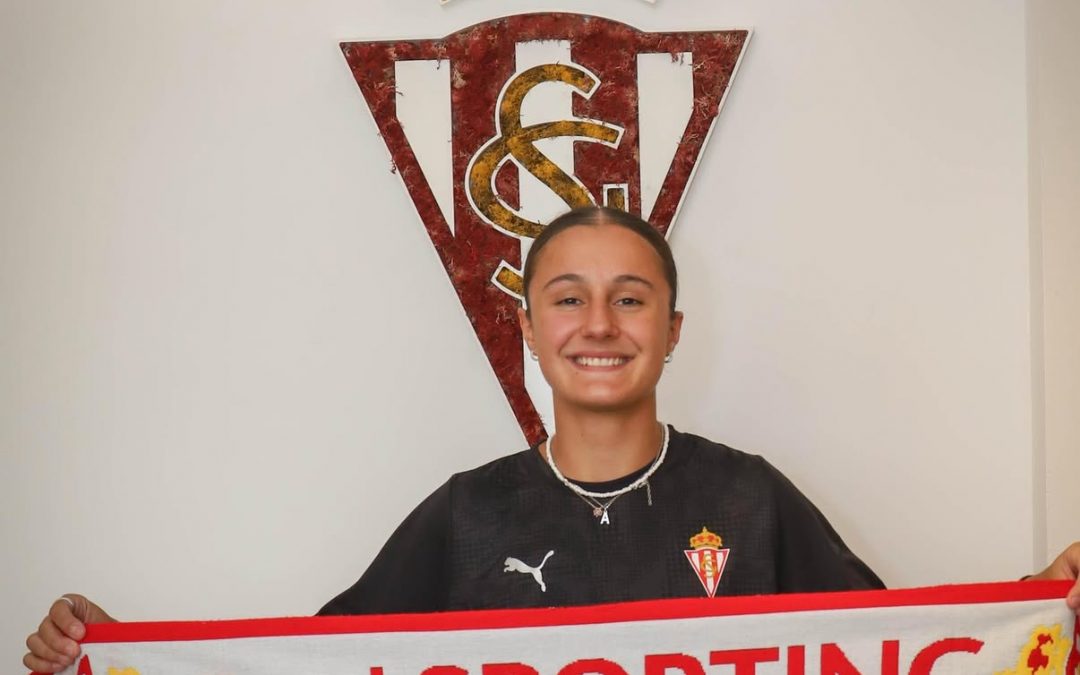 Alba se convierte en la nueva portera rojiblanca del Sporting de Gijón